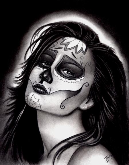 Tattoos - Day of the Dead Girl - 62577